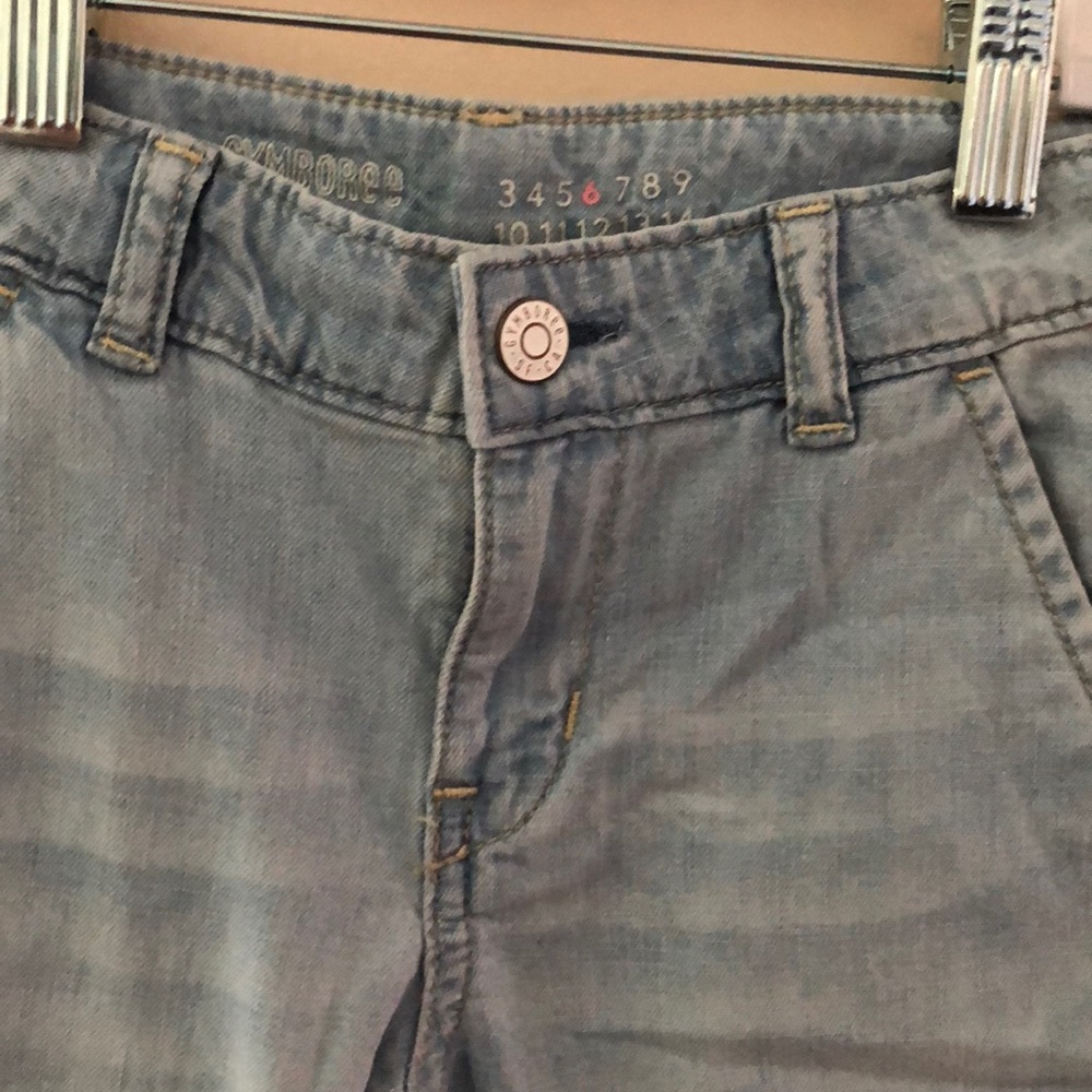Gymboree Girl Indigo Denim Culottes - Picture 4 of 7